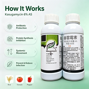 Pesticida <span class=keywords><strong>Biológico</strong></span> Kasugamicina 2% WP, <span class=keywords><strong>Fungicida</strong></span> Kasumin 2% SL - Product Image 1