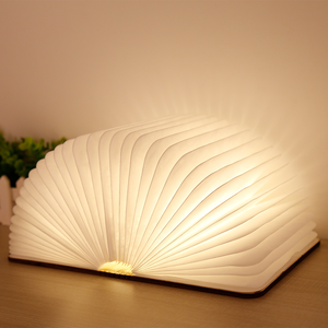 <span class=keywords><strong>Meilleur</strong></span> tendance soins oculaires en bois pliant petit livre <span class=keywords><strong>liseuse</strong></span> lampes de table - Product Image 4