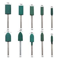 Puntas de Pulido de Goma Surtidas con Vástago de 3mm, Fresas para Pulir Joyería y Metales, Herramientas Rotatorias