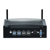 Mini PC Industrial Sin Ventilador, Intel Core I5 1335U/1235U ITX Resistente, DDR4 SSD, Puerto Com Dual, Doble Lan, Windows 10/11 Pro