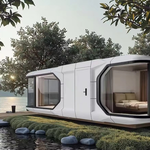 <span class=keywords><strong>Casa</strong></span> Contenedor Móvil Prefabricada Moderna y Duradera Tipo Cápsula para Alojamiento Turístico en Áreas Escénicas al Aire Libre - Product Image 5