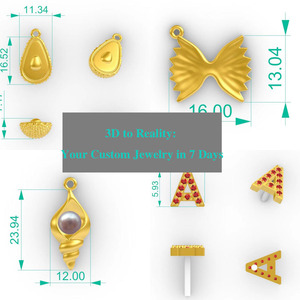 Custom 18K Gold Plated Brass Large Stud Earrings with Zirconia Triple Row Tennis Chain <strong>Links</strong> Trendy Fashion <strong>Jewellery</strong> - Product Image 5