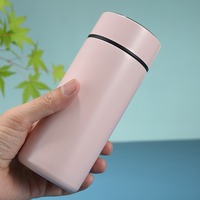 Gobelet à café isotherme en acier inoxydable 304 avec affichage LED de la température, logo personnalisé, 500 ml, performance thermique de 12 à 24 heures