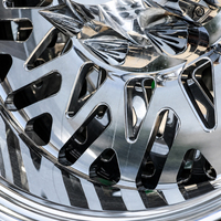 Roda Viorock Heavy Duty Dually 22x8.25 24x8.25 26x8.25 28x8.25 PCD 8x6.5 8x165.1 Cocok untuk Ram3500 GMC Sierra 3500HD F350 F450