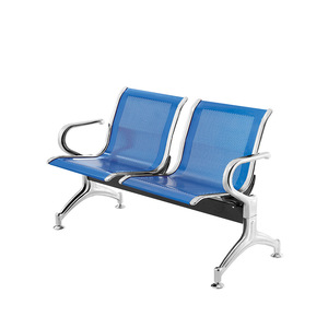 Sillas de espera Yu Min YQ305 de 5 asientos en fila con pasamanos para uso en aeropuertos, hospitales, bancos y exteriores. - Product Image 2