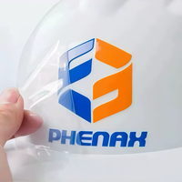 Autocollant de logo de voiture personnalisé en nickel métallique doré de luxe, autocollant de transfert 3D en métal UV