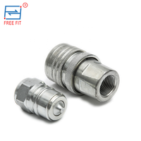 JD Offre Spéciale 3/8 "TFH Type fermé Accouplements rapides hydrauliques Accouplements de déconnexion à dégagement rapide hydrauliques