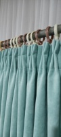 Polyester coton soie velours velours ignifuge canapé rideau drapé rembourrage Jacquard rideau occultant tissu 200-500GSM