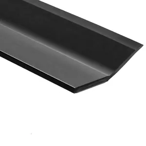 Garage Door Seal Top and Sides Seal Strip Black 34.4FT Rubber Weather Stripping Replacement Soft and Hard Composite