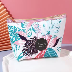 升华印花PU学生青少年女孩铅笔储物袋旅行离合器女化妆包女士化妆包洗脸袋 - Product Image 6