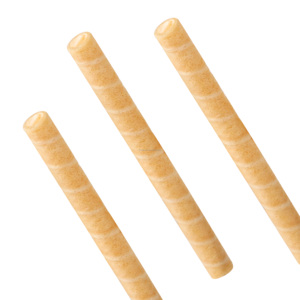 Wafer al Cioccolato di Alta Qualità, Rotoli di Biscotti Ripieni di Crema alla Vaniglia in Confezione - Product Image 3