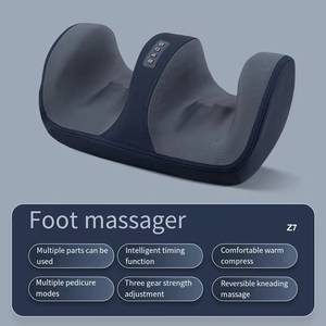 Máquina de masaje de pies <span class=keywords><strong>Shiatsu</strong></span> con calefacción, venta al por mayor, masajeador de pies, función de aplicación de piernas, gran oferta - Product Image 5