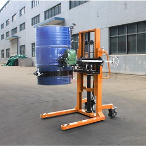 เครื่องยกถังเหล็ก 200 กก. เส้นผ่านศูนย์กลาง 585 มม. แบบมือหมุนสำหรับถ่ายน้ำมันออกจากถัง - Product Image 2