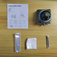 Livox Mid-360S 3D LiDAR 360 ° x59 °   Sensor Híbrido de Estado Sólido FOV con Alcance de 40m y Punto Ciego de 10cm para Navegación SLAM de Robots AMR AGV