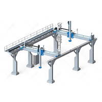 Bras de robot CNC industriel à 3 axes, actionneur linéaire, rail de guidage, roulement, engrenage, table électrique coulissante