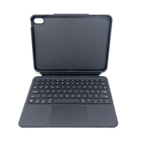 Clavier intelligent à adsorption automatique 3 broches, spécialement conçu pour iPad 10.9 (10e génération) et iPad A16 11 pouces, touches ergonomiques pleine taille, multi-vues