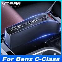 Base de Carga para Auto Vtear con Cable Retráctil, Accesorios Decorativos Interiores para Mercedes-Benz Clase C W206/AMG 2022-2026