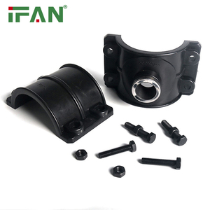 Ifan Raccord de tuyau en PP de haute qualité PN16 Accessoires d'irrigation Plomberie HDPE <span class=keywords><strong>Selle</strong></span> de serrage - Product Image 6