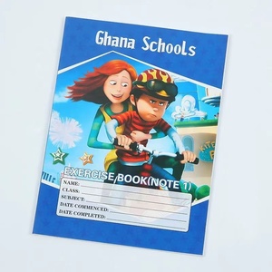 Papelería escolar de África Ghana, libro de ejercicios de línea francesa de estilo impreso para estudiantes, cuaderno personalizado de regreso a la escuela - Product Image 4