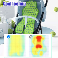 Vente d'usine Poussette Universelle Coussin De Glace Tapis Refroidisseur Personnalisable Bébé Gel Siège De Voiture Refroidisseur Pad Moderne Polyester pour La Garde Des Enfants