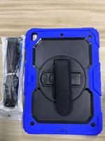 Étui de protection robuste antichoc pour tablette avec logo personnalisé pour iPad Air 1 Air2 Pro 9.7 avec film et bandoulière