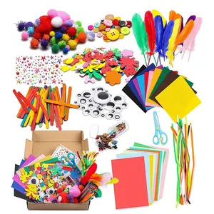 Kids Craft Kit All-In-One Kids Handwerk Peuter Activiteiten Kunst En Handwerk Benodigdheden Ingesteld Voor Schoolproject