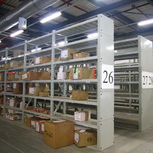 סין ייצור מחסן פלדה תעשייתי אחסון racking נתמך mzzanine עבור ציוד מחסן - Product Image 5