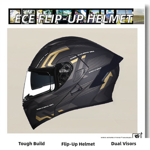 Aprobado por La ECE, marca VIRTUE/OEM, casco de moto con tapa de cara completa, modelo, vehículo de Motor eléctrico, karts, viseras dobles, nuevo - Product Image 3