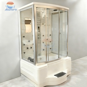 Nhà Máy Outlet giá rẻ Acrylic tắm hơi tắm hơi phòng cabin điện Whirlpool bồn tắm nóng máy bay phản lực bồn tắm điều khiển máy tính - Product Image 6