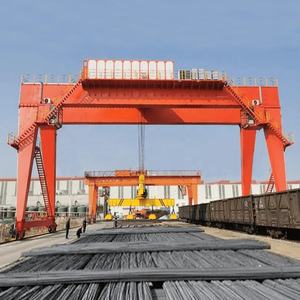 رافعة قنطرية متحركة بالسكك الحديدية الكهربائية مزدوجة الشعاع - Product Image 5