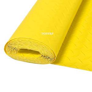 Tapete de Piso Antideslizante de Goma con Patrón de Diamantes para Almacenes Industriales y Garajes, en Rollo, para Proteger Alfombras de Pisos de Fábrica - Product Image 1