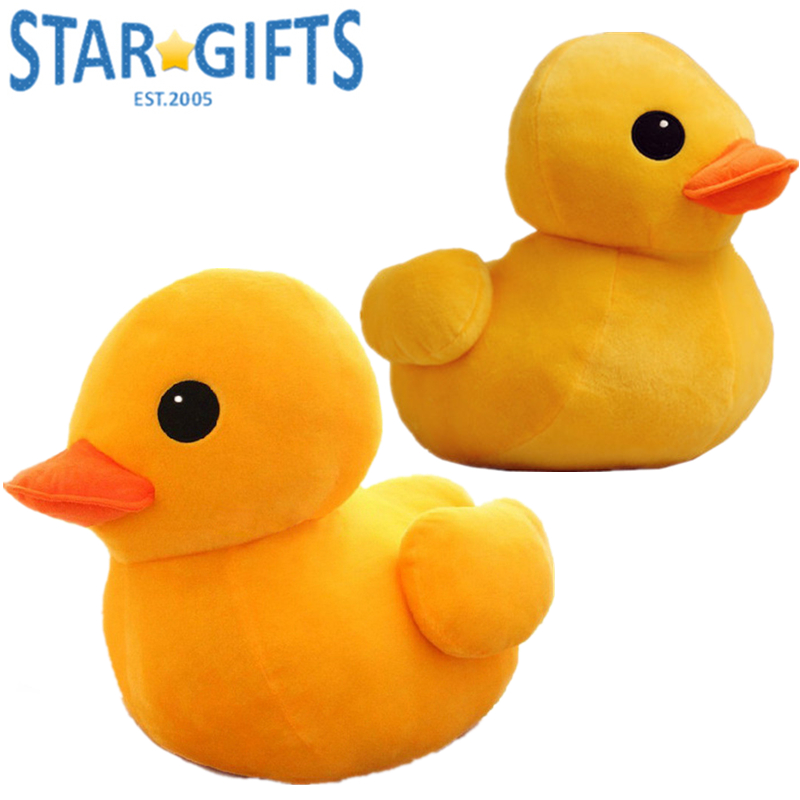 Pato De Peluche Suave De 40 Cm – Animal De Felpa Amarillo, Regalo Para Niños Y Decoración Del Hogar