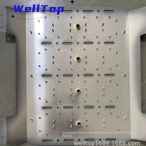 WellTop - Chasis de Malla Metálica de Acero y Latón, Piezas de Chapa Metálica, Corte Láser, Doblado CNC, Soldadura, Remachado, Perforación, Aleación de Aluminio - Product Image 3
