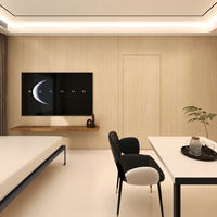 Ensembles de chambre à coucher haut de gamme sur mesure avec lit Murphy intégré et armoire, éclairage intelligent pour mobilier de chambre moderne