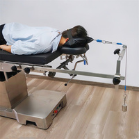 Système de guidage de soutien de traction cervicale du cou réglable avec cadre de tête en forme de U pour la traction d'opération cervicale postérieure