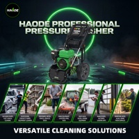 Nettoyeur haute pression à essence commercial 173 bars 7 CV avec débit de 9 LPM et roues de 12 pouces pour le nettoyage d'équipements