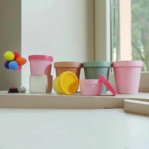 Empty 100ml 200ml 250ml Smooth Face Cream Packaging Hair Mask Containers Skin Cream PP <b>Plastic</b> <b>Jar</b> - Product Image 1