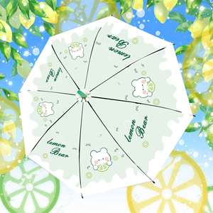 Paraguas de 8 Varillas Semiautomático de Mango Largo, Estilo Japonés, Transparente y Esmerilado, de Moda, Venta al por Mayor de Fábrica - Product Image 4