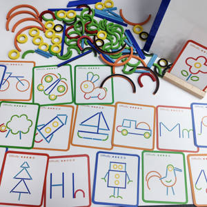 Jouets éducatifs créatifs : Bagues à assembler, puzzles pour l'éveil et le développement de l'intelligence des tout-petits, favorisant la motricité fine - Product Image 4