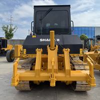 Bulldozer Usado Shantui SD13L para Terrenos Pantanosos, Topadora de Orugas de Segunda Mano, Maquinaria Pesada China Original para Proyectos de Construcción en Terrenos Fangosos