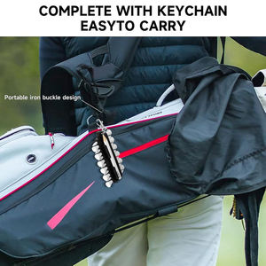 Support de tees de golf personnalisé en gros avec logo, ensemble de 12 tees, organisateur de tees de golf en plastique, porte-tees de golf multifonction - Product Image 5
