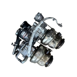 Pour Mercedes Benz M177 <span class=keywords><strong>AMG</strong></span> <span class=keywords><strong>C63</strong></span> haute puissance double turbocompresseur <span class=keywords><strong>AMG</strong></span> modèle <span class=keywords><strong>4</strong></span>.0T turbocompresseur d'occasion d'origine - Product Image 2