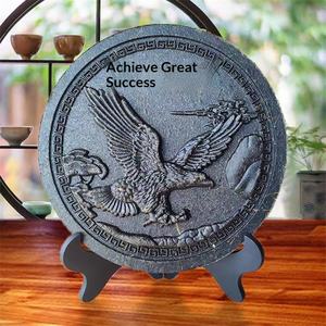 งานนิทรรศการที่ยิ่งใหญ่ ชาผู่เอ๋อร์ยูนนาน ชาเซิงปู งานแกะสลักประดับตกแต่ง ขนมชา 700 กรัม 24 ซม. ของที่ระลึกฟู่จื่อ - Product Image 1