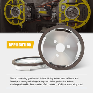 RUIZUAN 4 pouces 6 pouces résine liant cbn meule scie à bûches meule pour lame de scie à bûches - Product Image 5