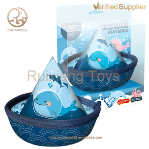 Fourniture d'usine Bateau Flottant Étanche Double Taille Baignoire Bébés Bain Infantile Deluxe Bébé <span class=keywords><strong>Baigneur</strong></span> Enfants Douche Jouets - Product Image 4