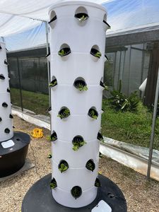 Sistema de Cultivo de Vegetales Interior para el Hogar, Torre Aeropónica, Torre de Cultivo Hidropónico Vertical, Control Inteligente, Bomba para Jardín de Lechugas, LED - Product Image 6