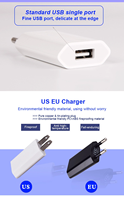 Prix usine adaptateur secteur 5W ue US chargeur USB prise Cube pour iphone chargeur rapide prise téléphone accessoires prise Portable