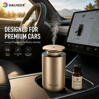 Diffuseur d'arômes de voiture en métal avec capteur de démarrage/arrêt automatique, USB, sans eau, double liquide, machine à huiles essentielles pour hôtel, maison, bureau, spa