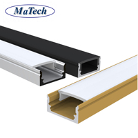 Poteau d'éclairage lampe Post-encastré couvercle Led aluminium Led bord éclairé profil