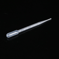 Micropipette Pasteur jetable transparente en PE de 3 ml pour laboratoire médical Heonlicor